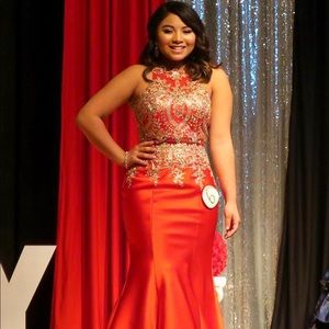 pageant and prom dress